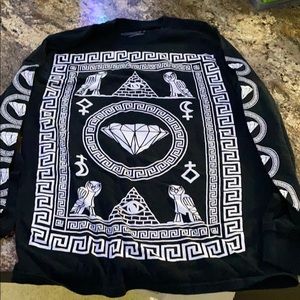 Random group of shorts, t-shirts, sweat pants, etc